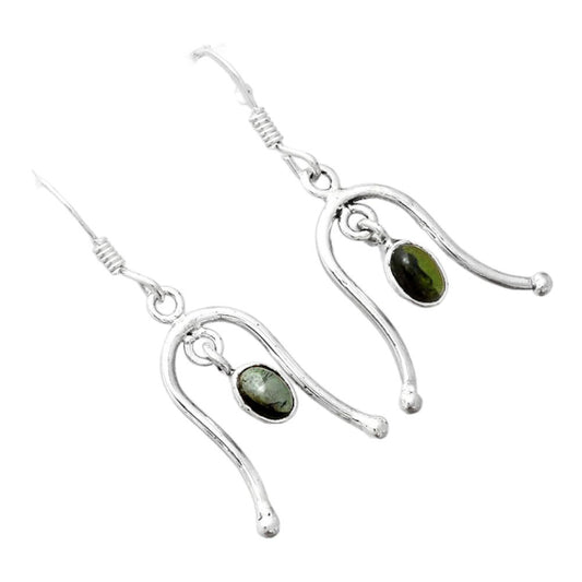 Natural Multi Tourmaline Earrings E-1041 SDE86634