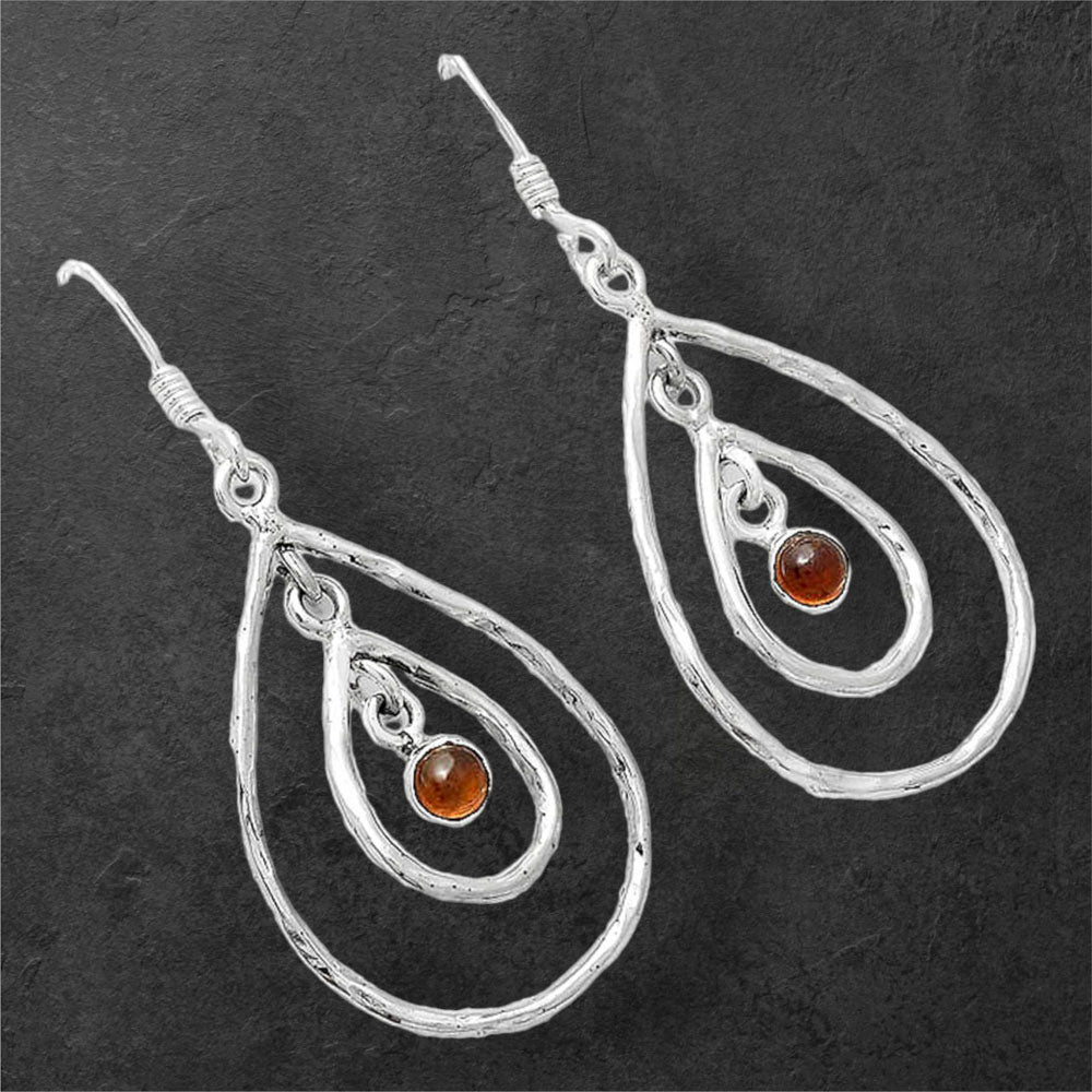 Natural Multi Tourmaline Earrings E-1043 SDE86636