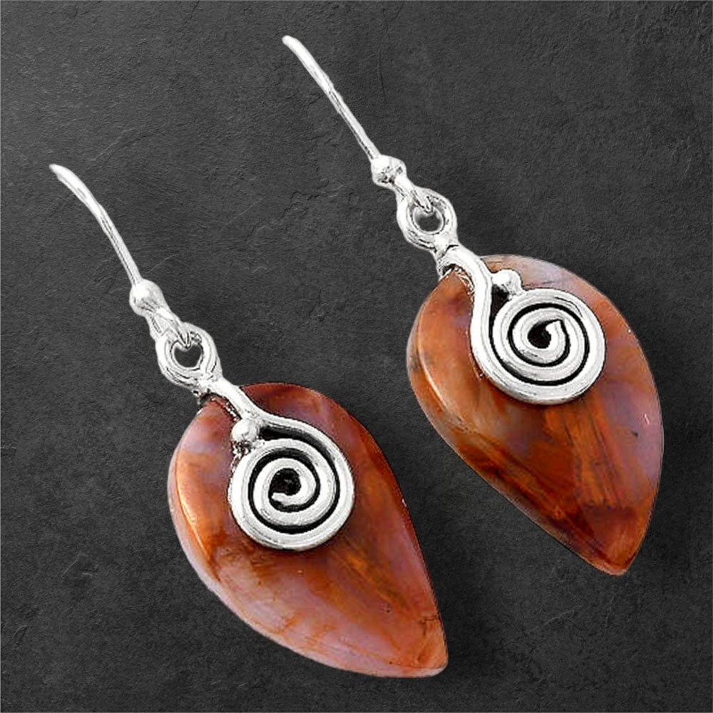 Natural Pietersite - Namibia Earrings E-1137 SDE86797