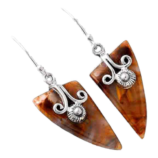Natural Pietersite - Namibia Earrings E-1137 SDE86836