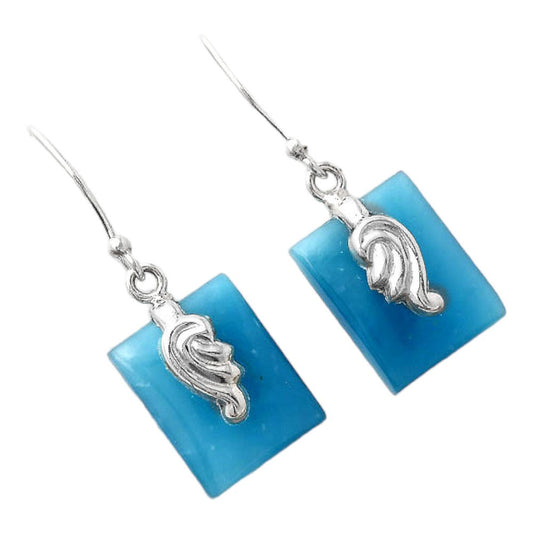 Natural Smithsonite Earrings E-1137 SDE86853