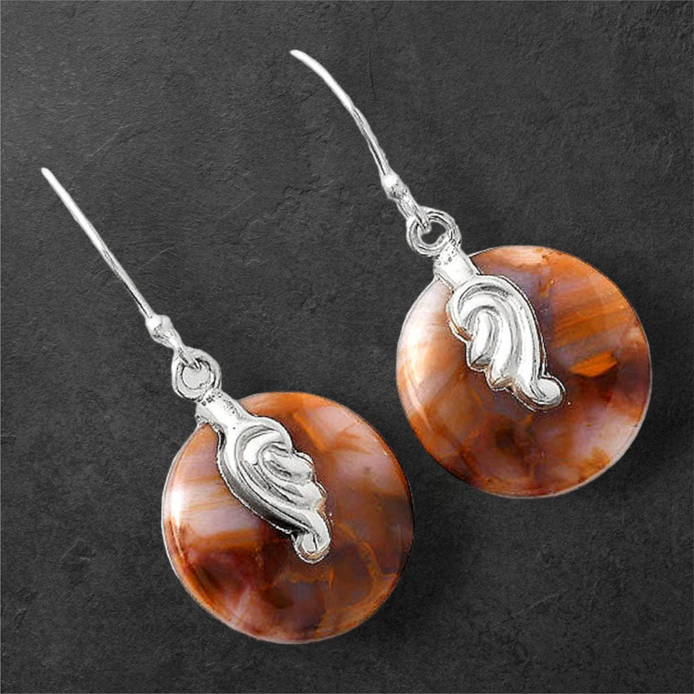 Natural Pietersite - Namibia Earrings E-1137 SDE86865