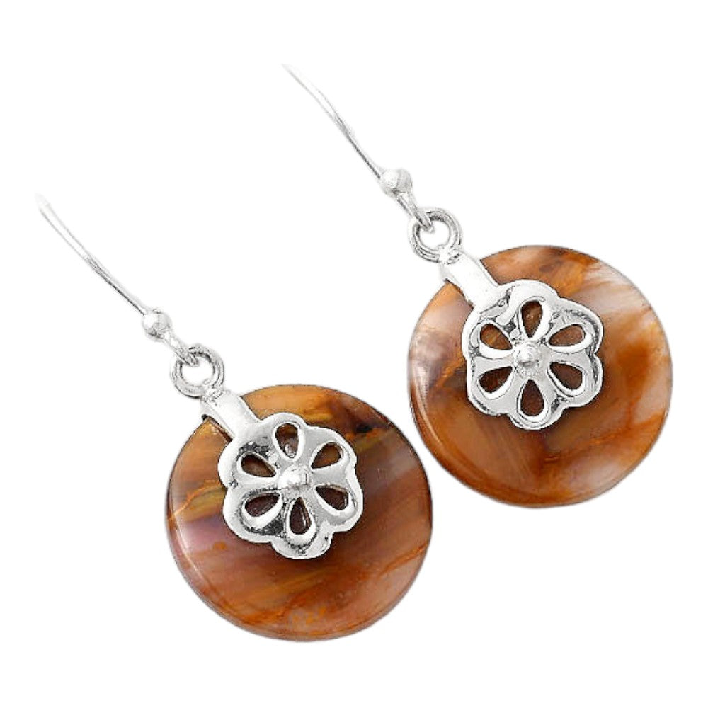 Natural Pietersite - Namibia Earrings E-1137 SDE86879