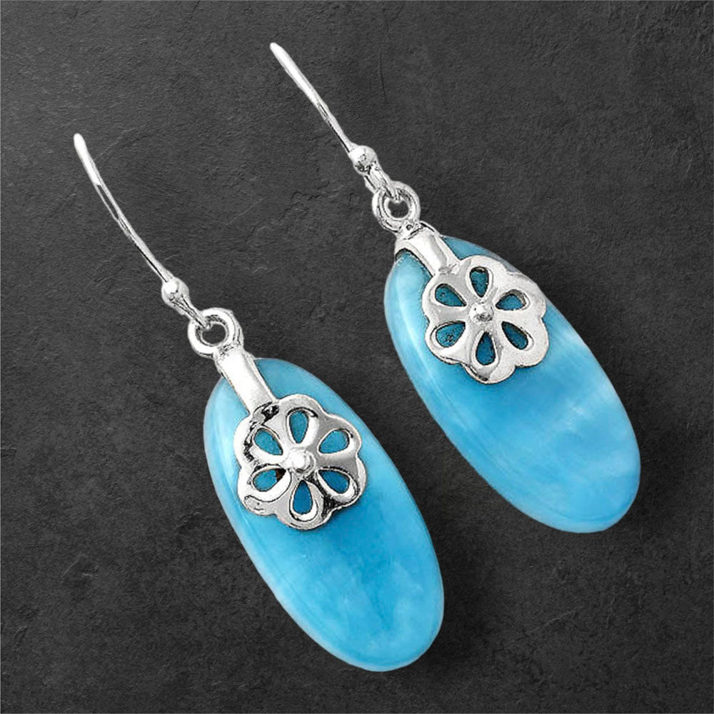 Natural Smithsonite Earrings E-1137 SDE86902
