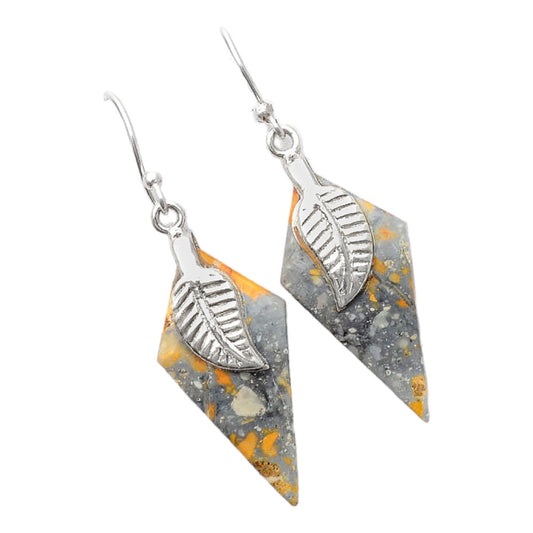 Natural Maligano Jasper - Indonesia Earrings E-1137 SDE86936