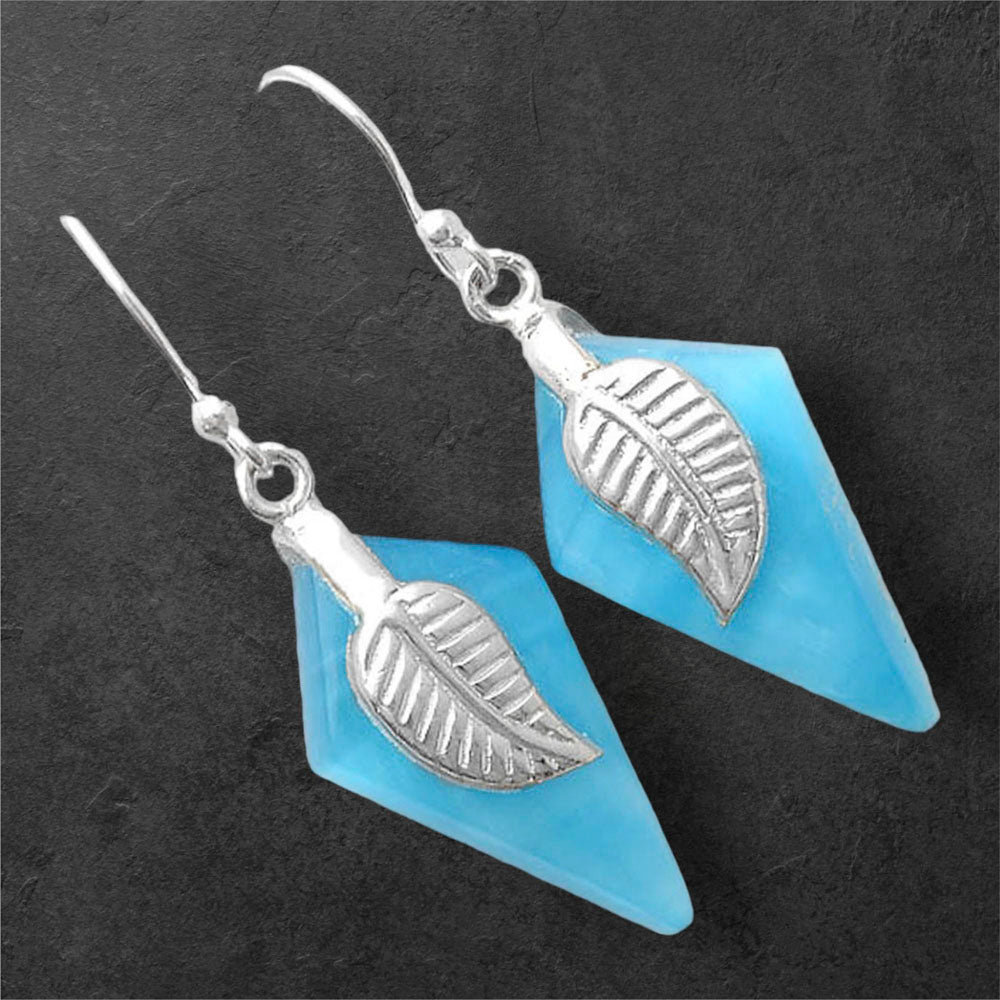 Natural Smithsonite Earrings E-1137 SDE86955