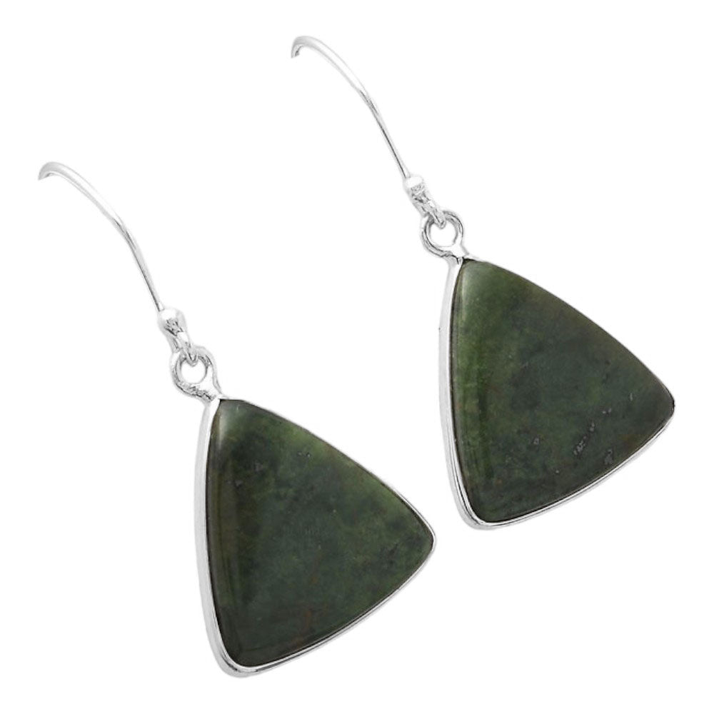 Turkish Rainforest Chrysocolla Earrings E-1001 SDE87005