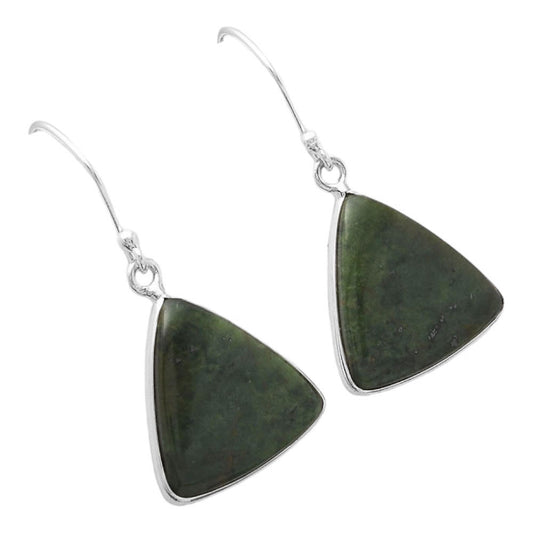 Turkish Rainforest Chrysocolla Earrings E-1001 SDE87005