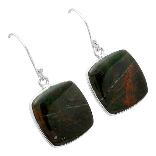 Turkish Rainforest Chrysocolla Earrings E-1001 SDE87018