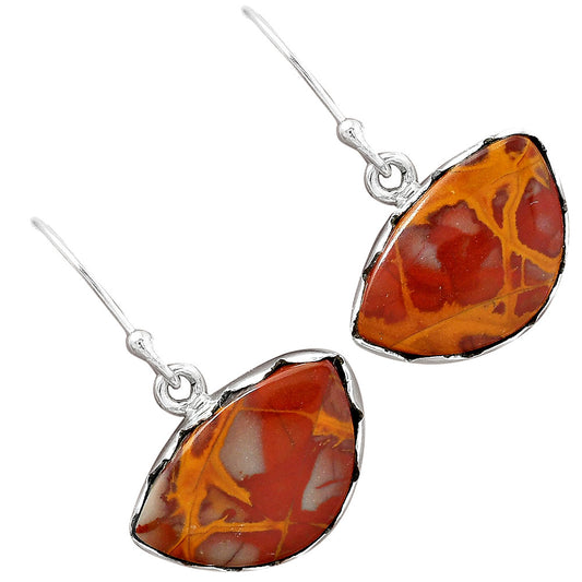 Natural Noreena Jasper Earrings E-1113 SDE87422