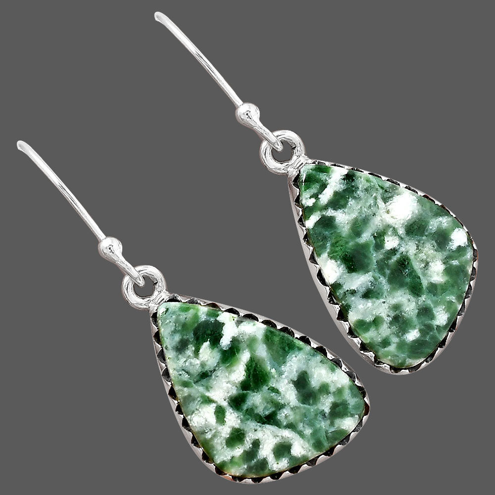 Natural Dioptase Earrings E-1113 SDE87495