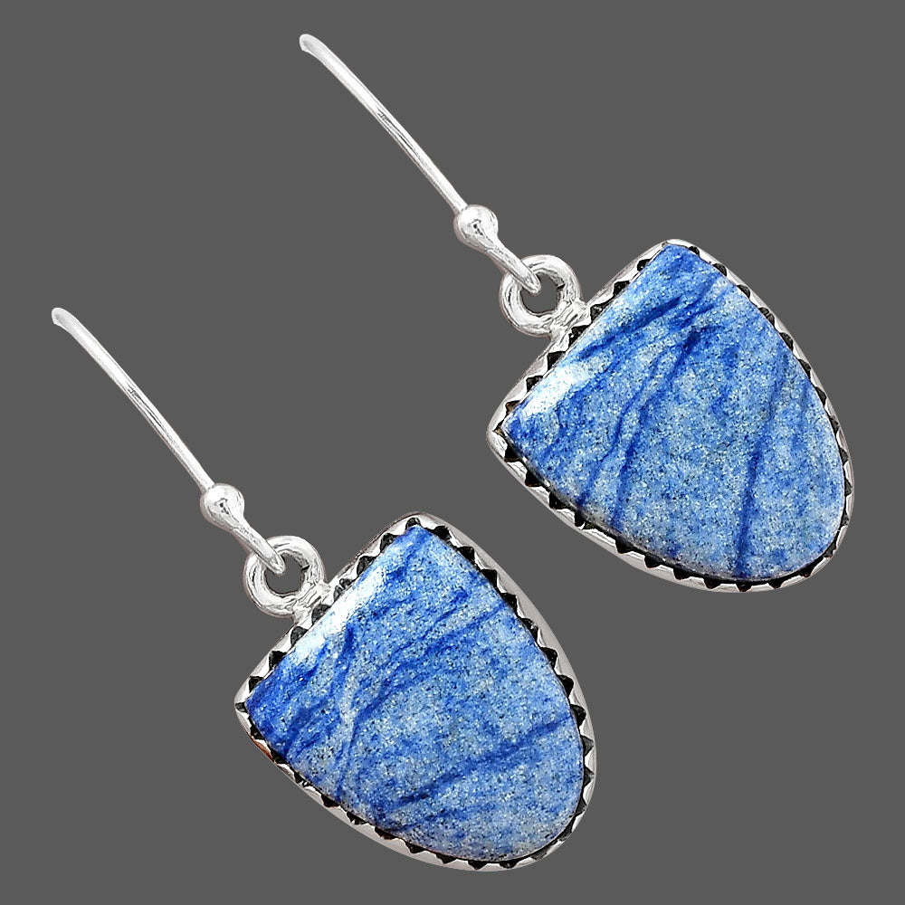 Natural Dumortierite Quartz Earrings E-1113 SDE87504