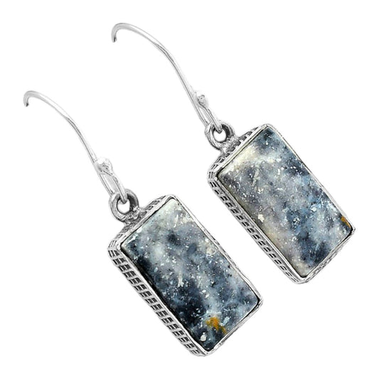 Natural Indian Blanket Jasper Earrings E-1001 SDE87636