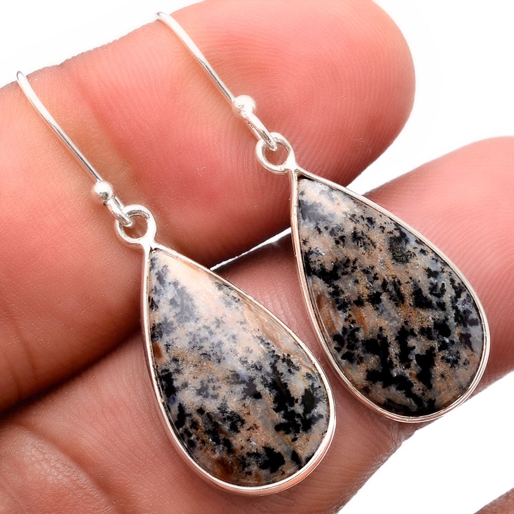 Russian Honey Dendrite Opal Earrings E-1001 SDE87717