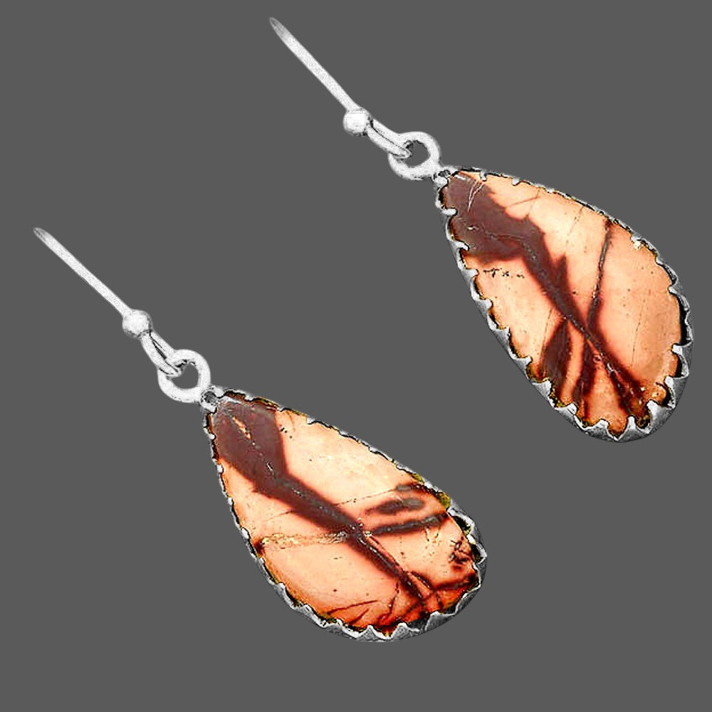 Natural Indian Paint Gemstone Earrings E-1113 SDE87810