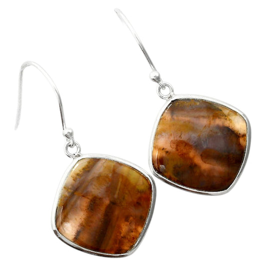 Natural Sandalwood Earrings E-1001 SDE87824