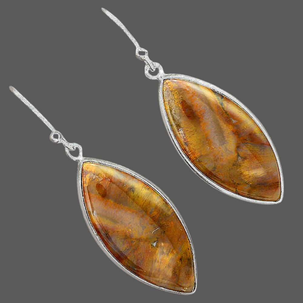 Natural Sandalwood Earrings E-1001 SDE87833