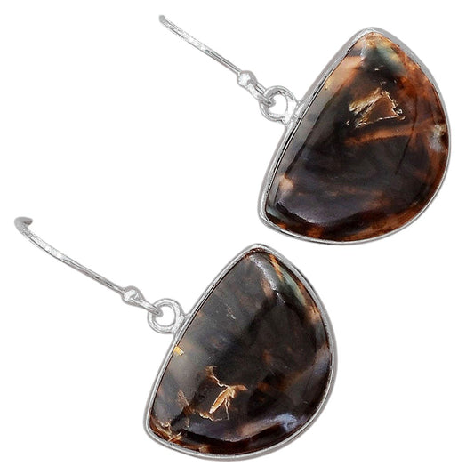 Natural Tube Agate - Turkish Earrings E-1001 SDE87906