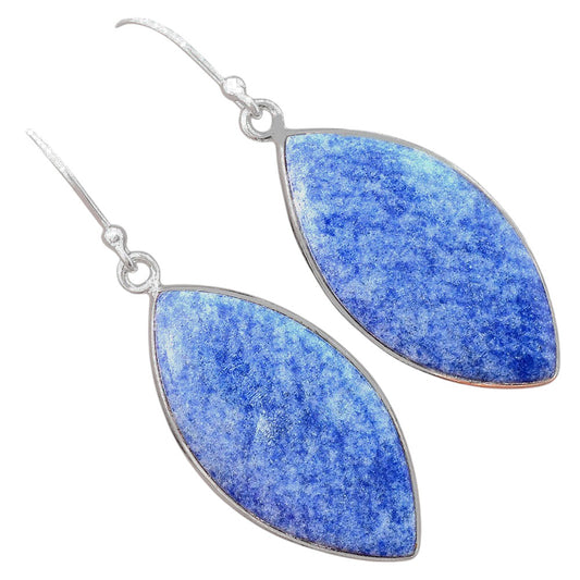 Natural Dumortierite Quartz Earrings E-1001 SDE87929