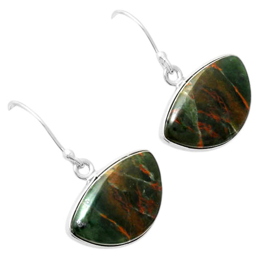 Turkish Rainforest Chrysocolla Earrings E-1001 SDE87983