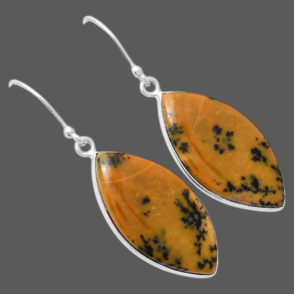 Natural Amethyst Sage Agate Earrings E-1001 SDE87984