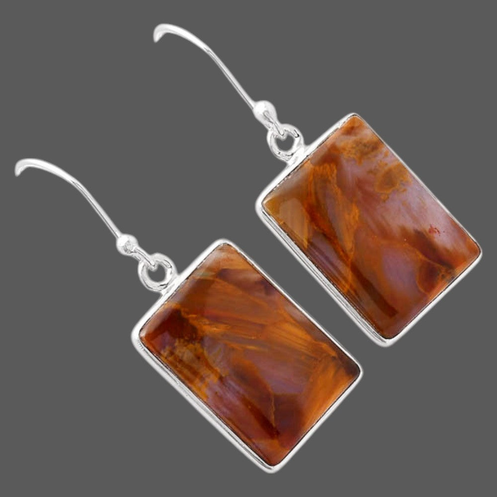 Natural Pietersite - Namibia Earrings E-1001 SDE87997