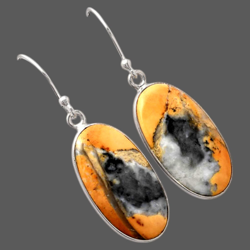Natural Maligano Jasper - Indonesia Earrings E-1001 SDE88049