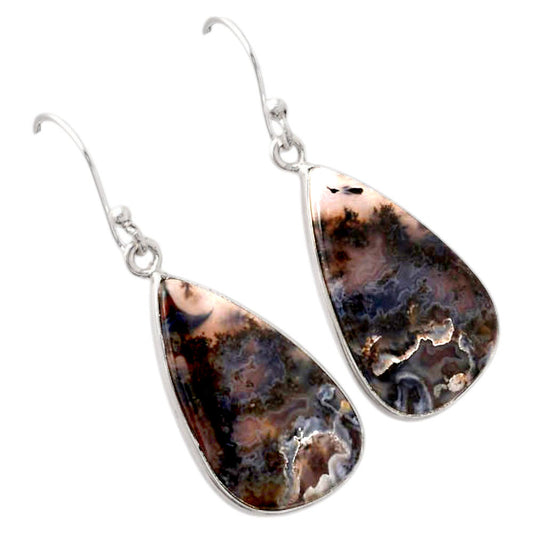Natural Tube Agate - Turkish Earrings E-1001 SDE88052