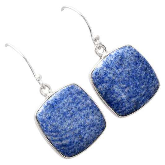 Natural Dumortierite Quartz Earrings E-1001 SDE88061