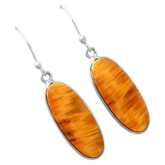Natural Tiger Bee Earrings E-1001 SDE88124