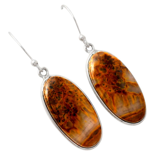 Natural Sandalwood Earrings E-1001 SDE88131