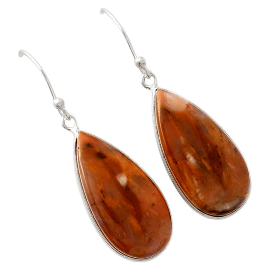 Natural Sandalwood Earrings E-1001 SDE88142