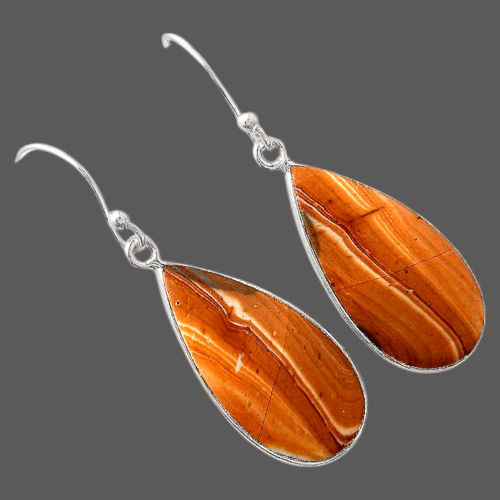 Natural Snake Skin Jasper Earrings E-1001 SDE88178