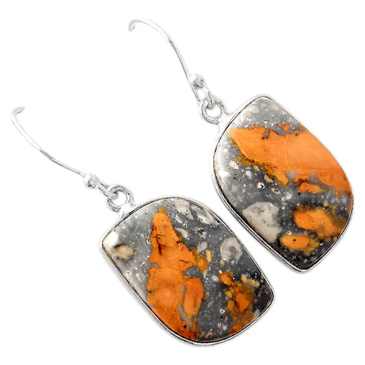 Natural Maligano Jasper - Indonesia Earrings E-1001 SDE88182
