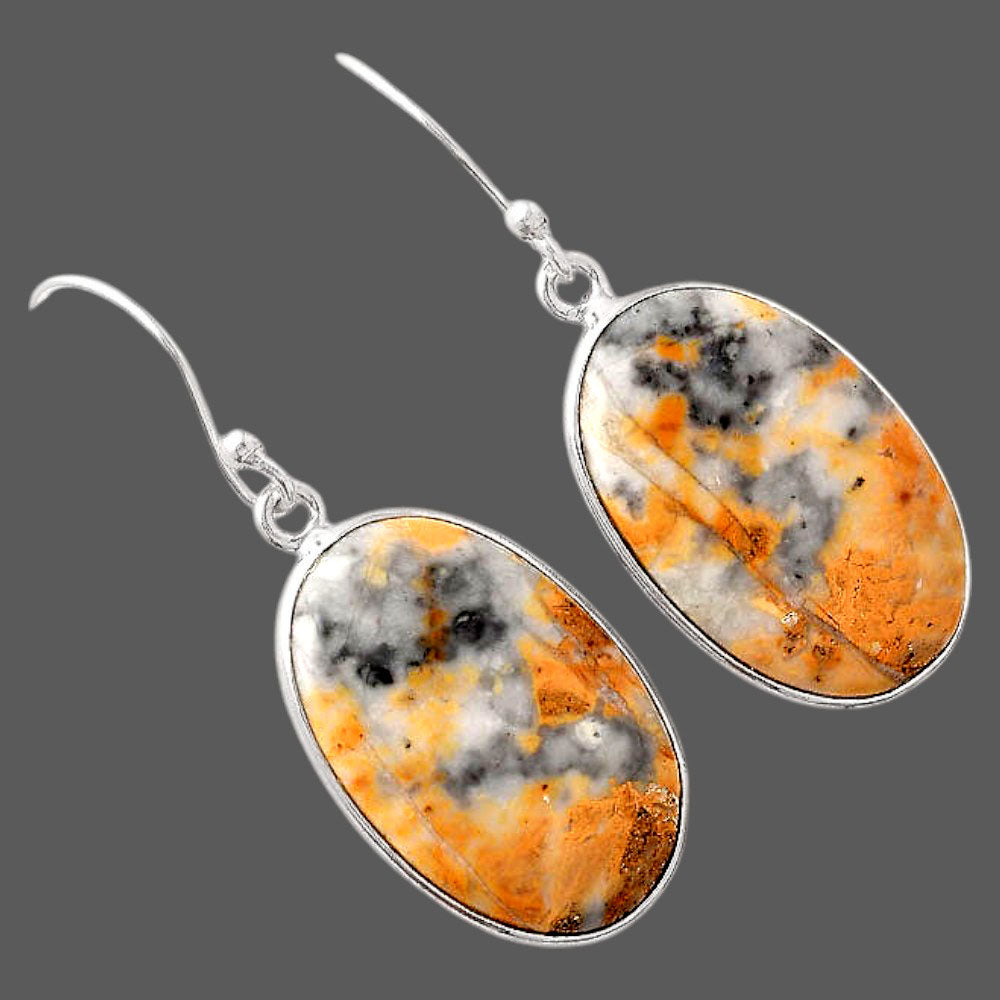 Natural Maligano Jasper - Indonesia Earrings E-1001 SDE88184