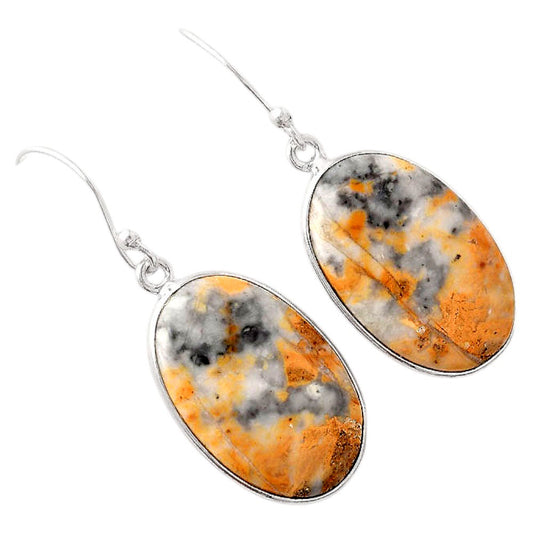 Natural Maligano Jasper - Indonesia Earrings E-1001 SDE88184