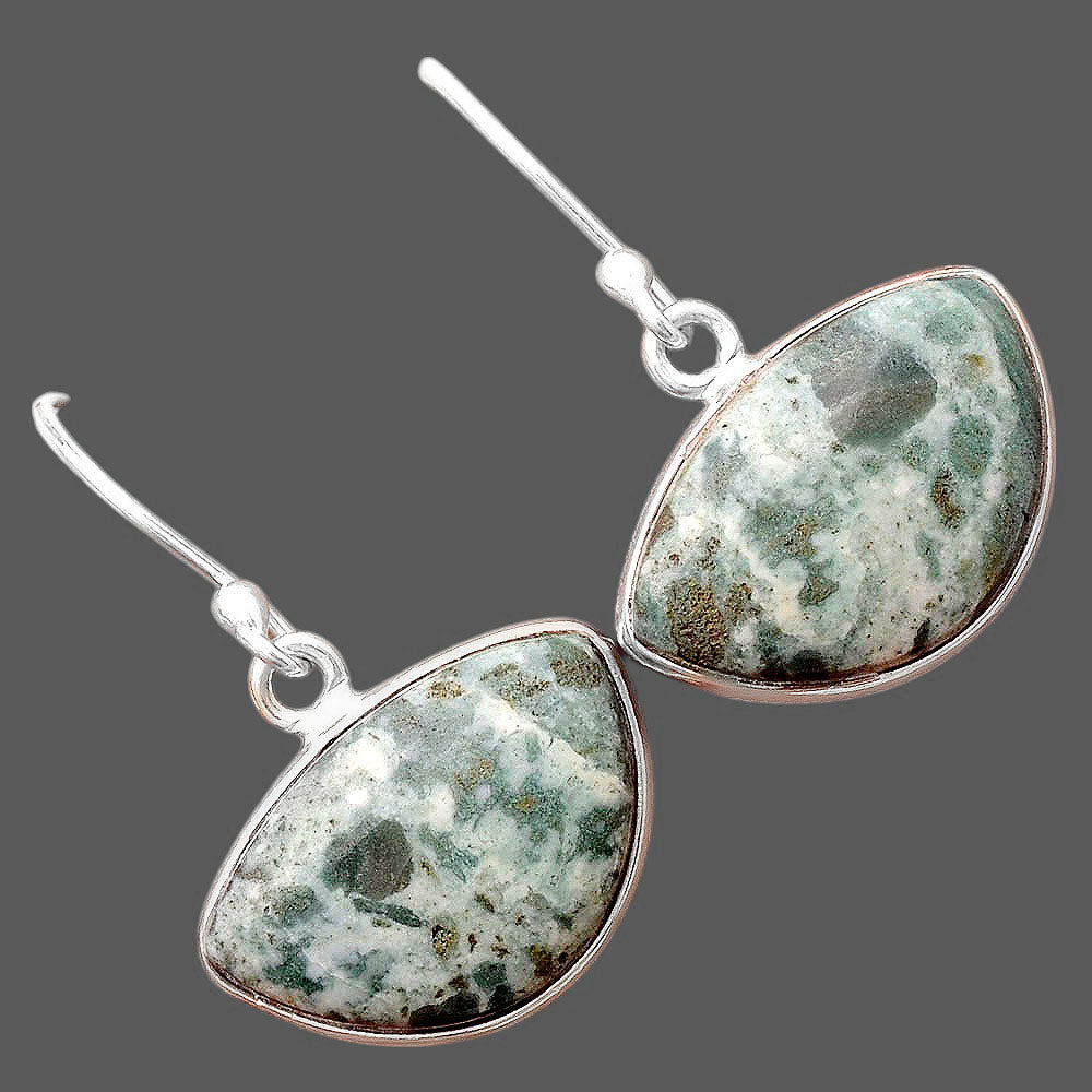 Natural Larsonite Jasper Earrings E-1001 SDE88311