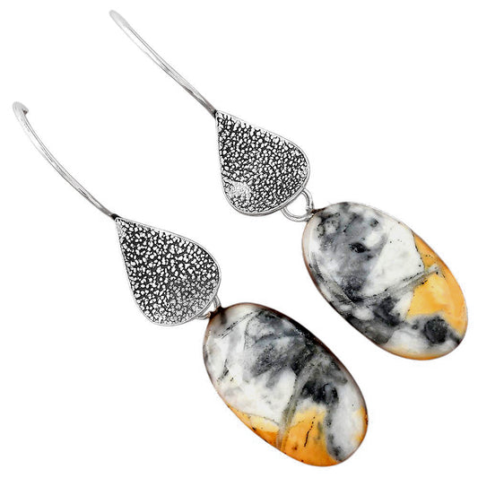 Natural Maligano Jasper - Indonesia Earrings E-1094 SDE88343