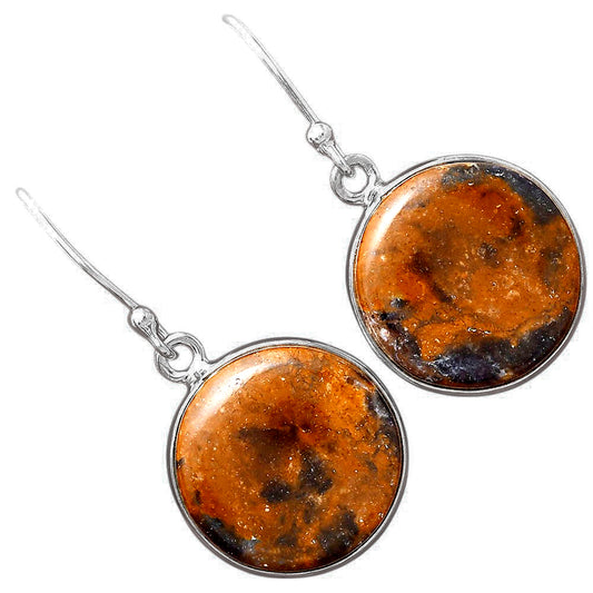 Natural Indian Blanket Jasper Earrings E-1001 SDE88396