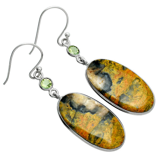 Natural Eclipse & Peridot Earrings E-1002 SDE88559