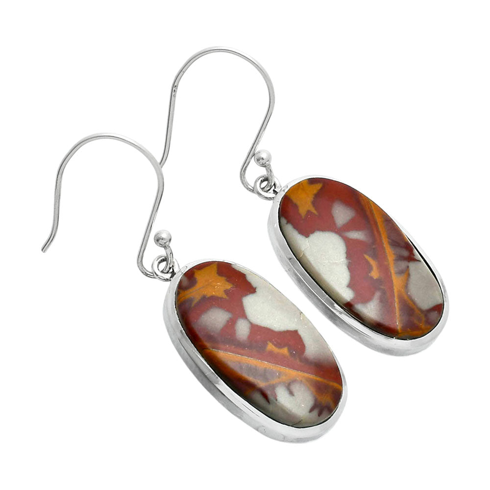 Natural Noreena Jasper Earrings E-1004 SDE88853
