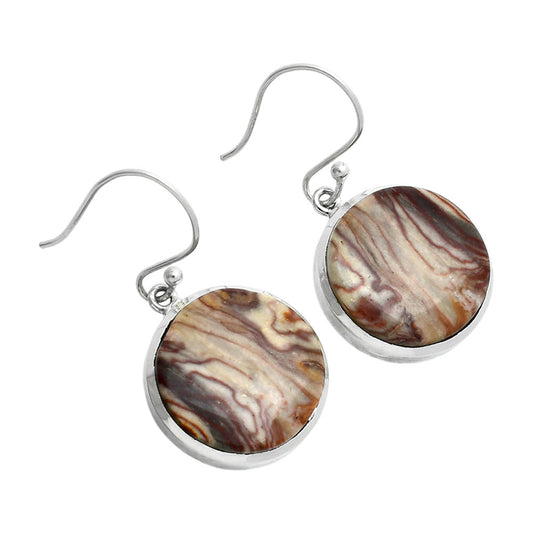 Natural Wave Dolomite Earrings E-1004 SDE88906