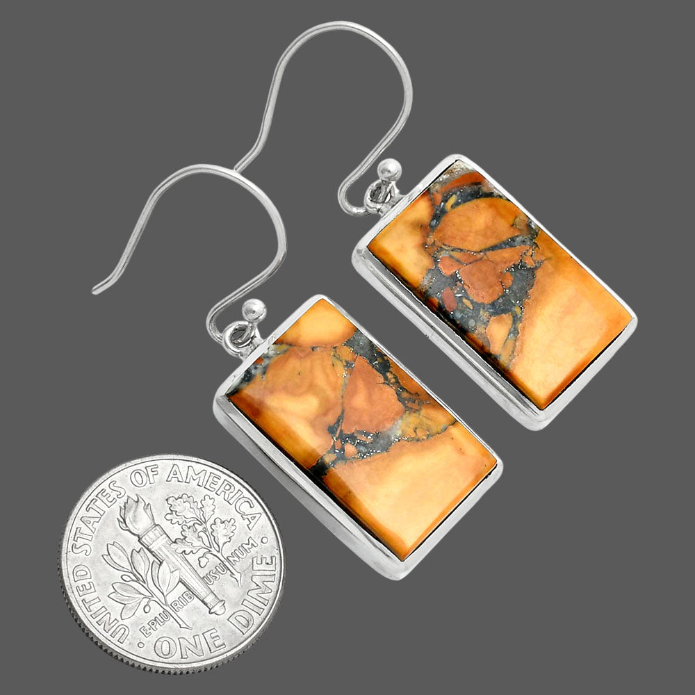 Natural Maligano Jasper - Indonesia Earrings E-1004 SDE88943