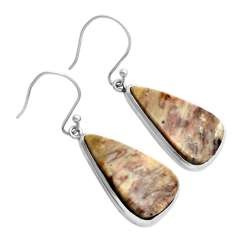 Natural Wave Dolomite Earrings E-1004 SDE88961