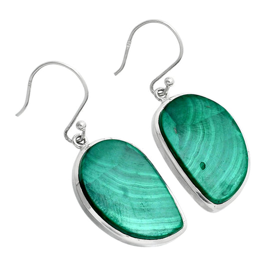 Natural Malachite Eye - Congo Earrings E-1004 SDE88974