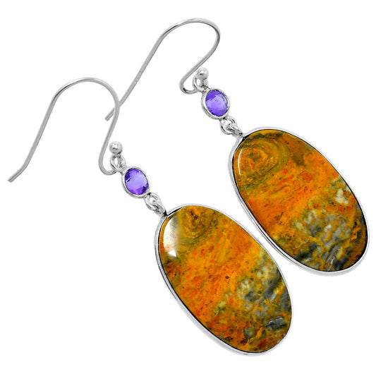 Natural Eclipse & Amethyst Earrings E-1002 SDE89776