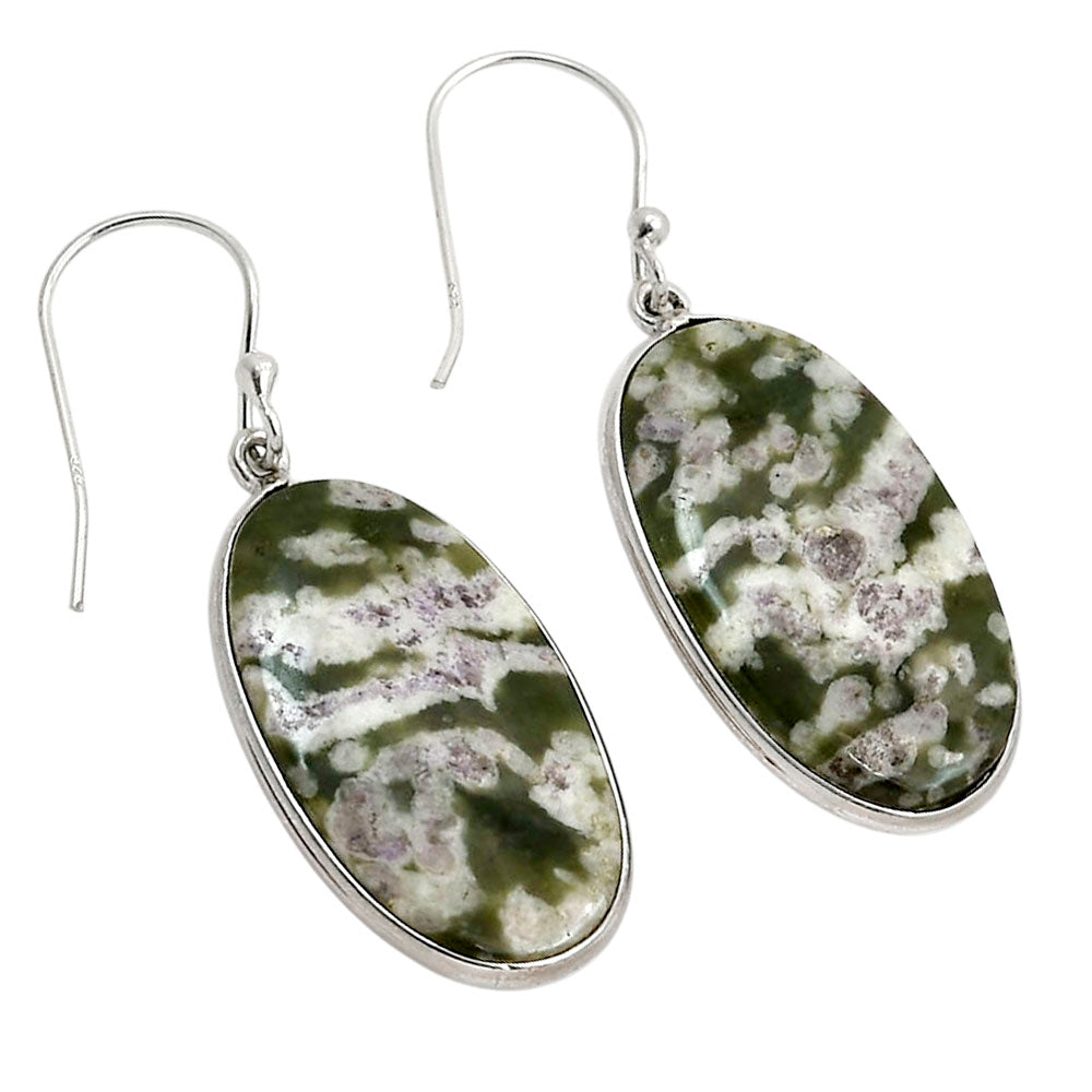 Peace Jade Earrings E-1001 SDE90361