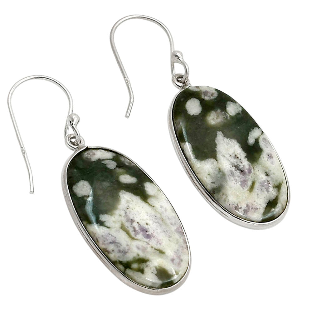 Peace Jade Earrings E-1001 SDE90362