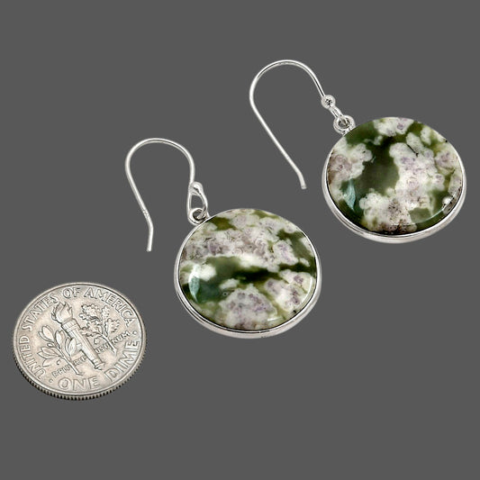 Peace Jade Earrings E-1001 SDE90374