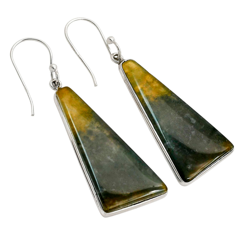 Moss Agate Earrings E-1001 SDE90480